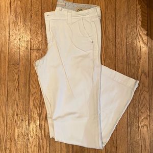 Gap Wide Leg White Pants